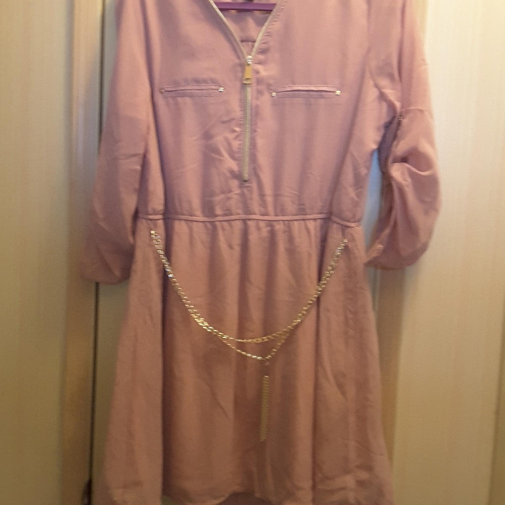 JforJustify, XL, fully lined, front zipper closure